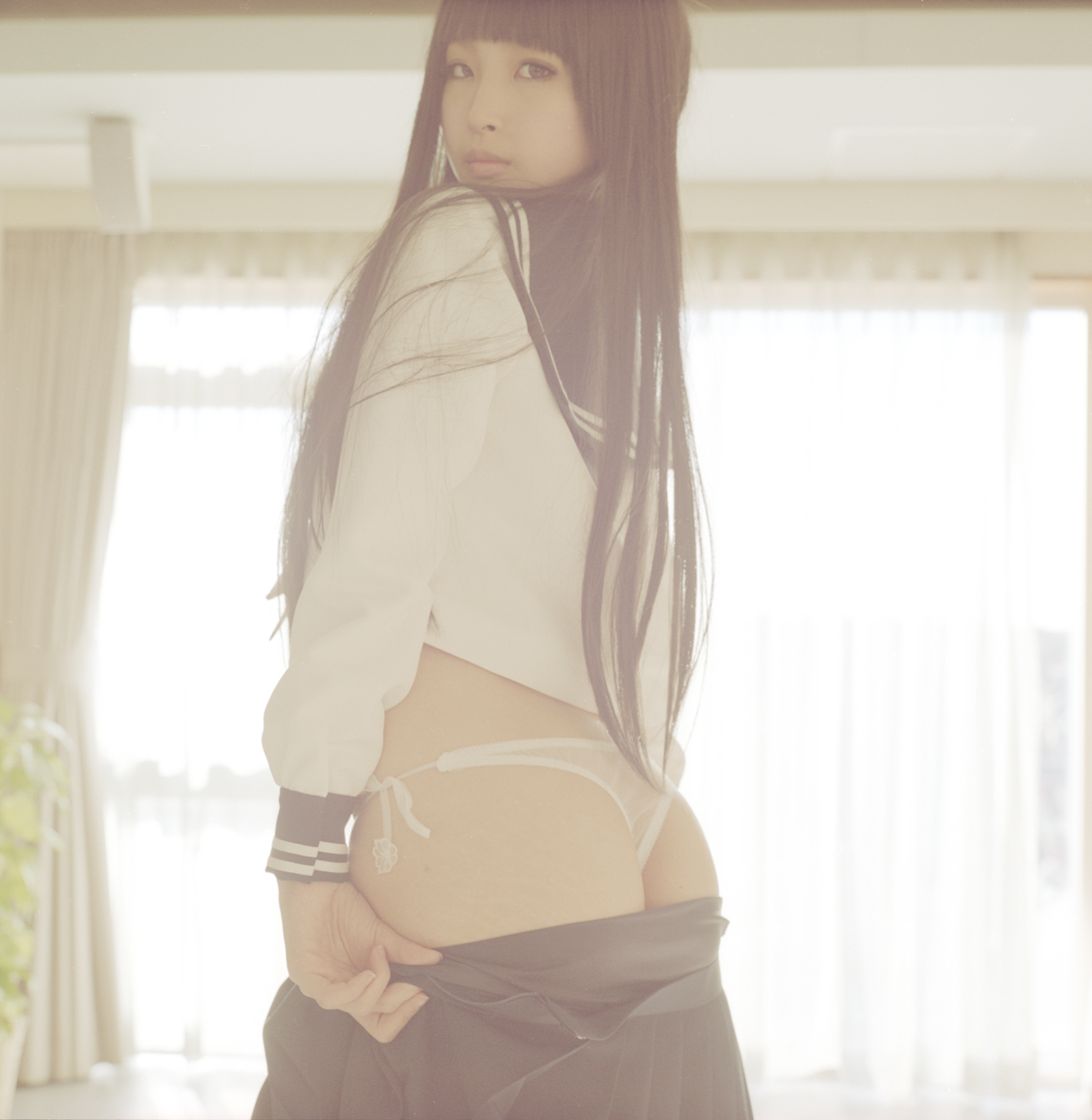 [Cosplay] Awesome body School Girl Cosplay Set